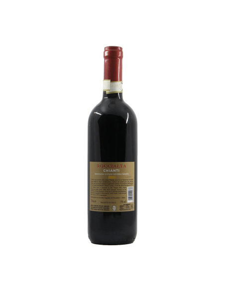 BOTTIGLIA VINO PERSONALIZZATA CHIANTI ROCCIALTA