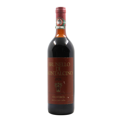 Col D Orcia Brunello di Montalcino 1978
