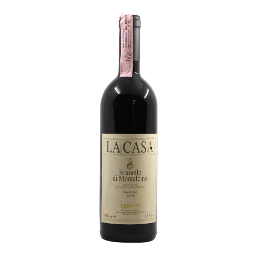 BRUNELLO DI MONTALCINO LA CASA 1998...
