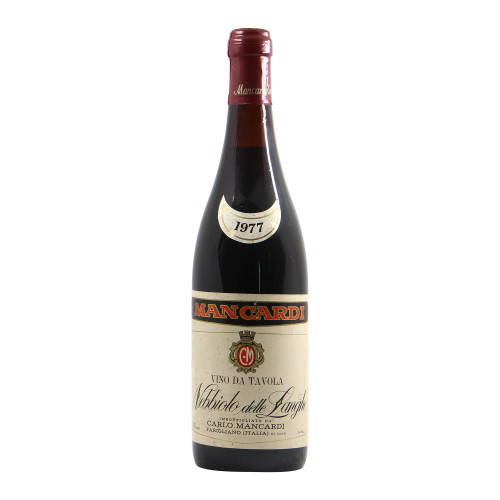 NEBBIOLO DELLE LANGHE 1977 MANCARDI