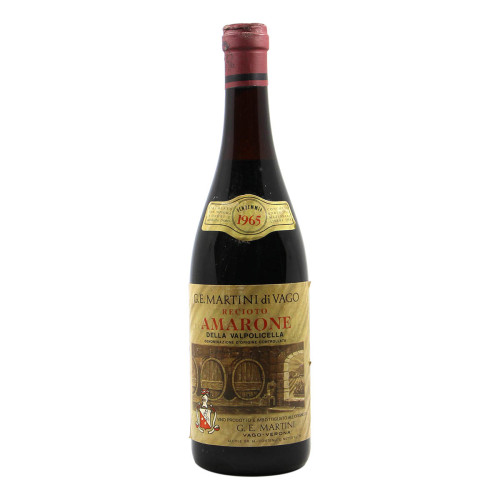 MARVA MARTINI  AMARONE DELLA VALPOLICELLA 1965 MARVA MARTINI