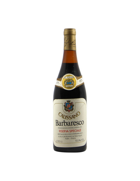 Calissano Barbaresco Riserva Speciale 1971