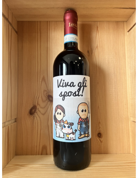BOTTIGLIA VINO PERSONALIZZATA LANGHE NEBBIOLO