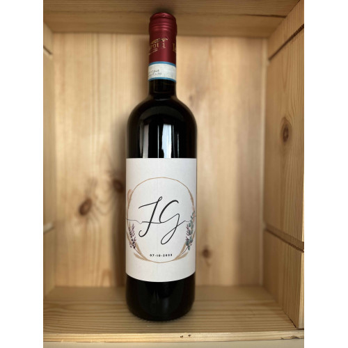 BOTTIGLIA VINO PERSONALIZZATA BARBERA D'ALBA DOC