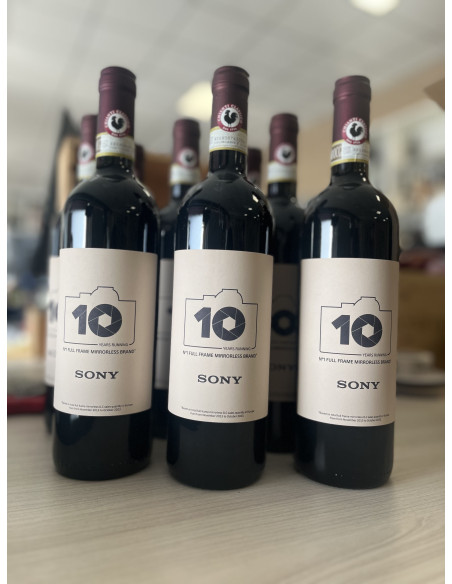 BOTTIGLIA VINO PERSONALIZZATA CHIANTI ROCCIALTA