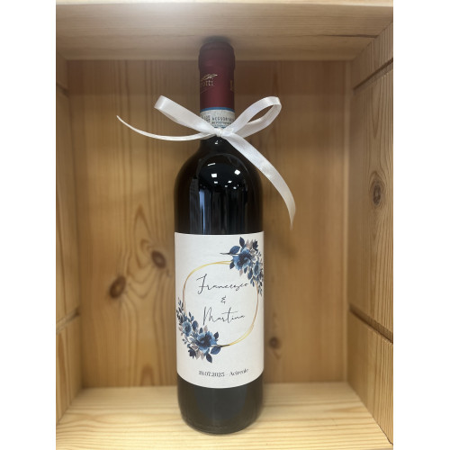 BOTTIGLIA VINO PERSONALIZZATA CHIANTI ROCCIALTA