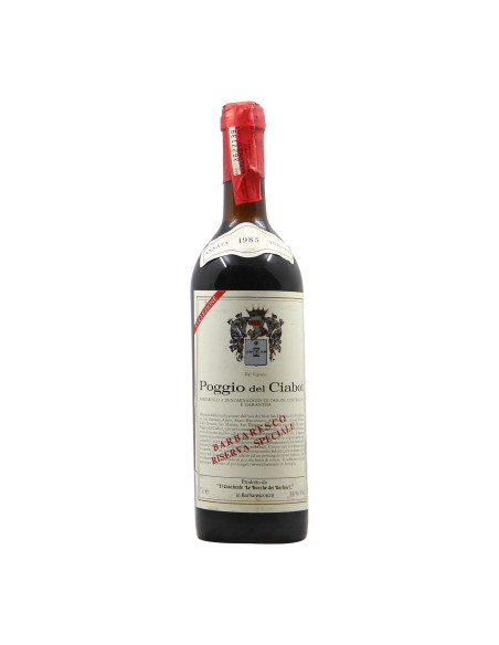 Cascinale Rocche dei Barbari Barbaresco Poggio del Ciabot Riserva 1985