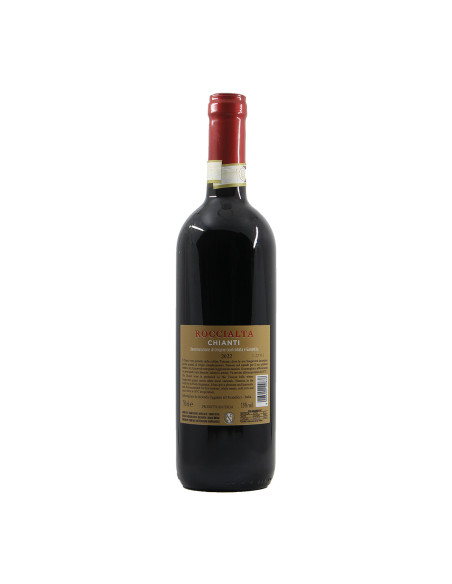 BOTTIGLIA VINO PERSONALIZZATA CHIANTI CLASSICO ROCCIALTA