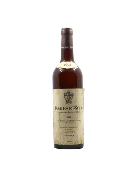 Marchesi di Gresy Barbaresco Martinenga 1974 Clear Color