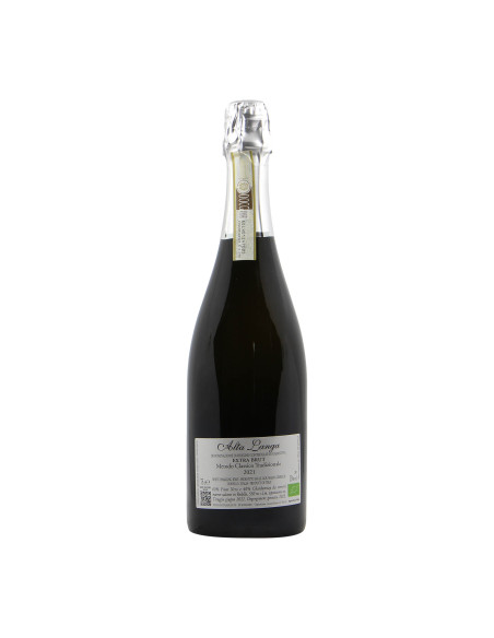 BOTTIGLIA VINO PERSONALIZZATA ALTA LANGA BIO EXTRA BRUT