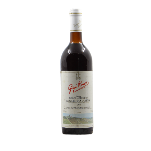 DOLCETTO D'ALBA 1988 CANTINA GIGI ROSSO