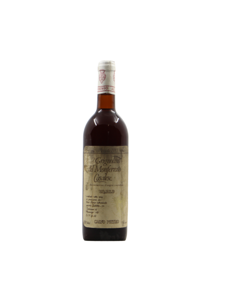 GRIGNOLINO DEL MONFERRATO CASALESE 1981 DA CALVO PIETRO