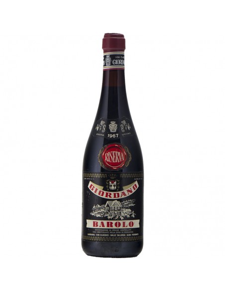 BAROLO RISERVA 1967 GIORDANO Grandi Bottiglie