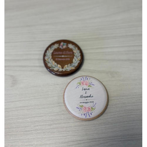 Apribottiglie Calamita in Legno Personalizzato | Gadget Aziendale