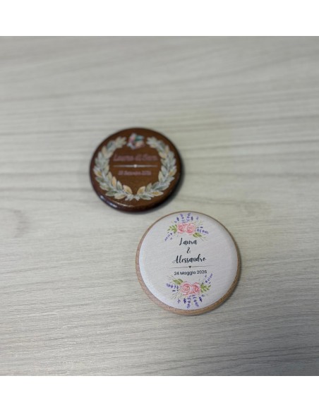 Apribottiglie Calamita in Legno Personalizzato | Gadget Aziendale