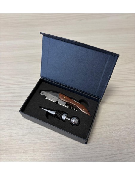 Apribottiglie in Legno Personalizzato con Scatola Regalo | Gadget Aziendale