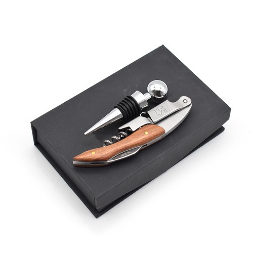 Apribottiglie in Legno Personalizzato con Scatola Regalo | Gadget Aziendale