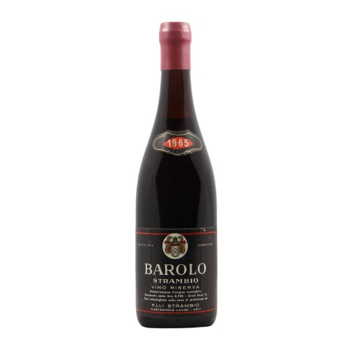 BAROLO RISERVA 1965 FRATELLI STRAMBINO