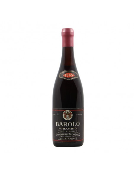BAROLO RISERVA 1965 FRATELLI STRAMBINO