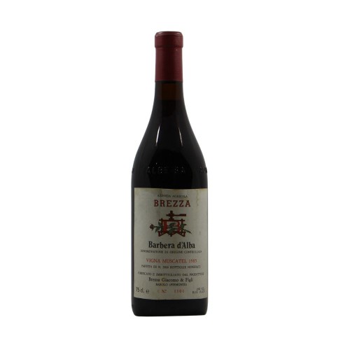 BARBERA D'ALBA MUSCATEL 1985 BREZZA