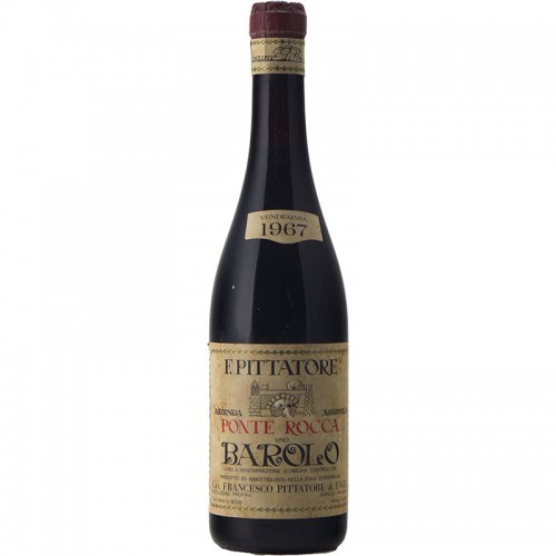 BAROLO 1967 PITTATORE FRANCESCO Grandi Bottiglie