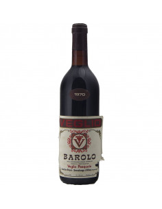 BAROLO 1970 VEGLIO PASQUALE Grandi Bottiglie