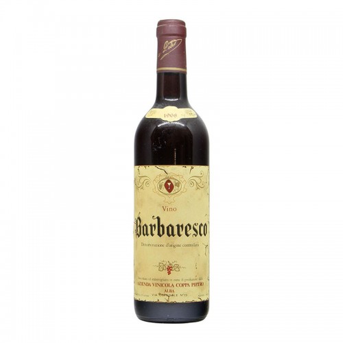 BARBARESCO 1968 COPPA PIETRO Grandi Bottiglie