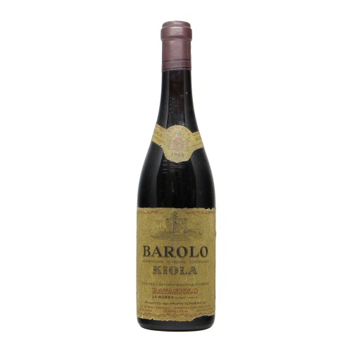 BAROLO 1968 KIOLA Grandi Bottiglie