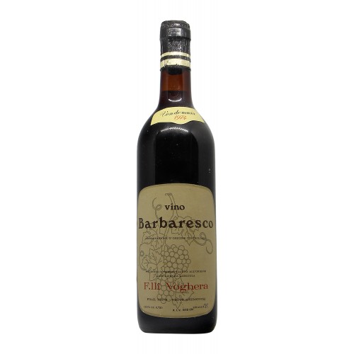 BARBARESCO 1974 VOGHERA Grandi Bottiglie