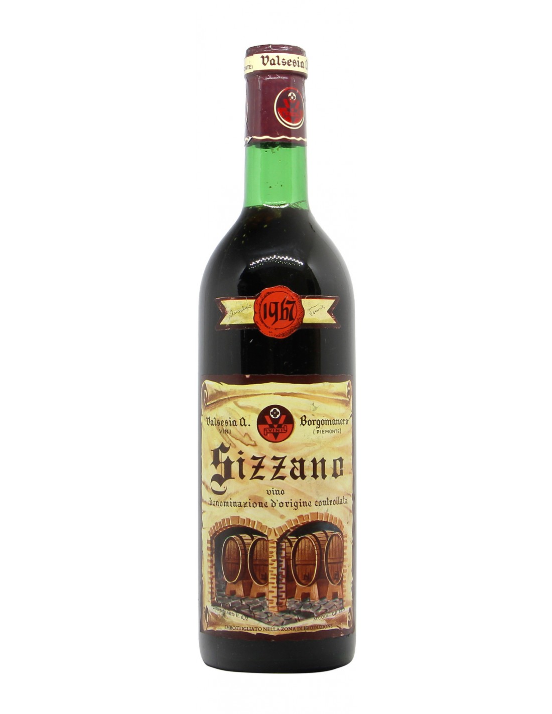 SIZZANO 1967 VALSESIA Grandi Bottiglie