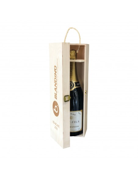 Cassetta in legno per vino personalizzata - 1 bottiglia magnum - Ilva Magnum WINE ATTACH Grandi