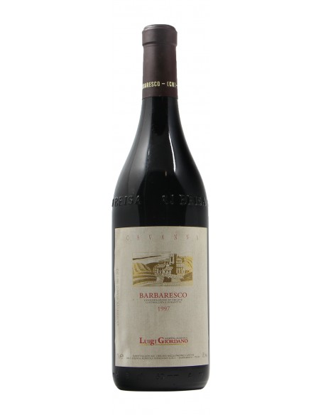 BARBARESCO CAVANNA 1997 LUIGI GIORDANO Grandi Bottiglie