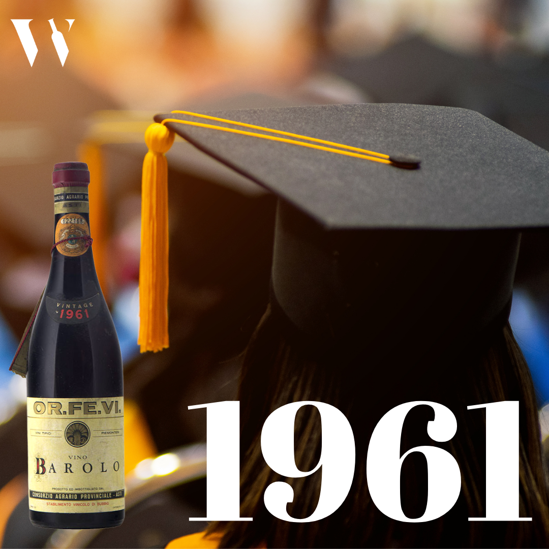 vino d'annata da regalare
