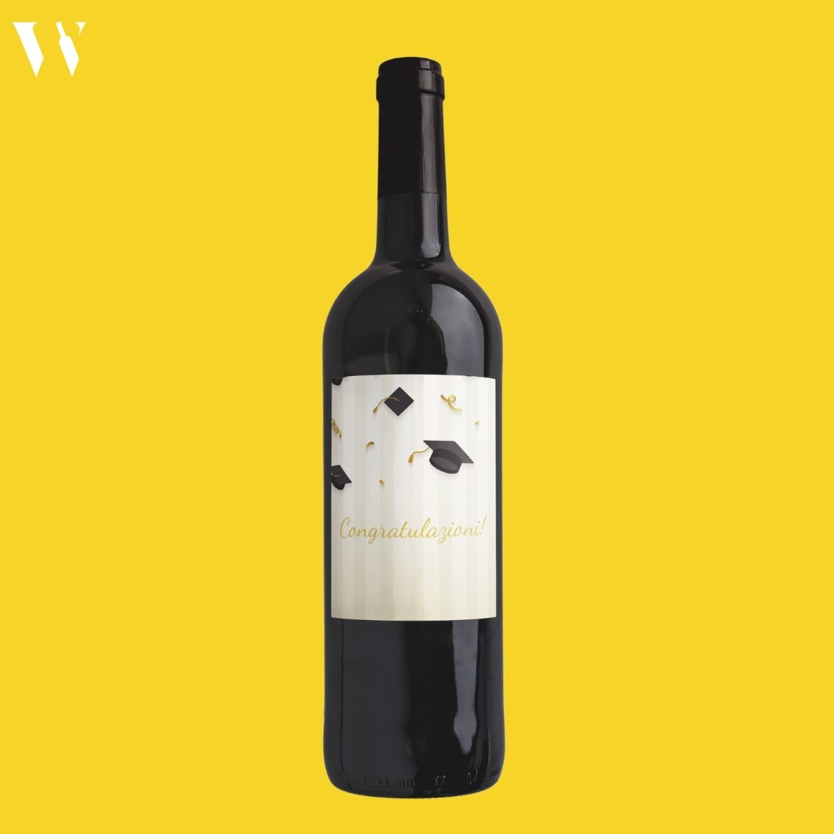bottiglia vino personalizzata laurea