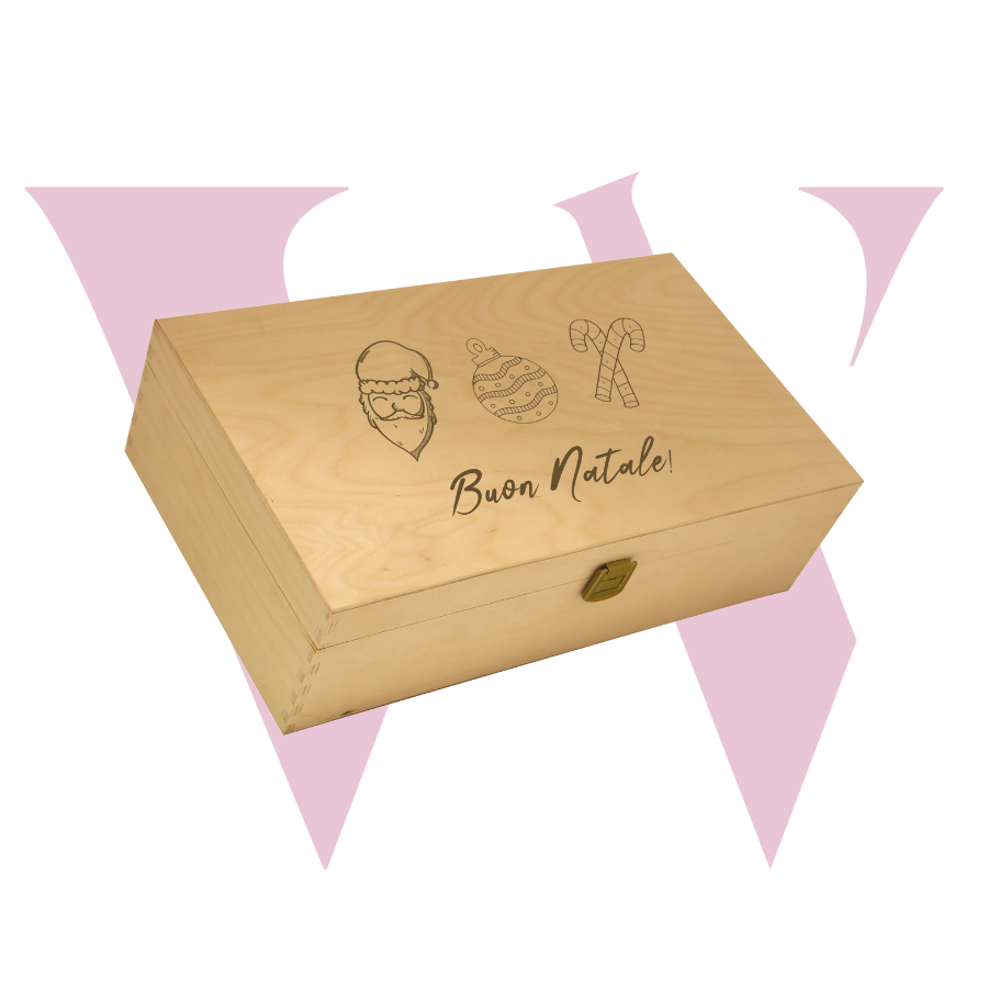 scatole legno vino