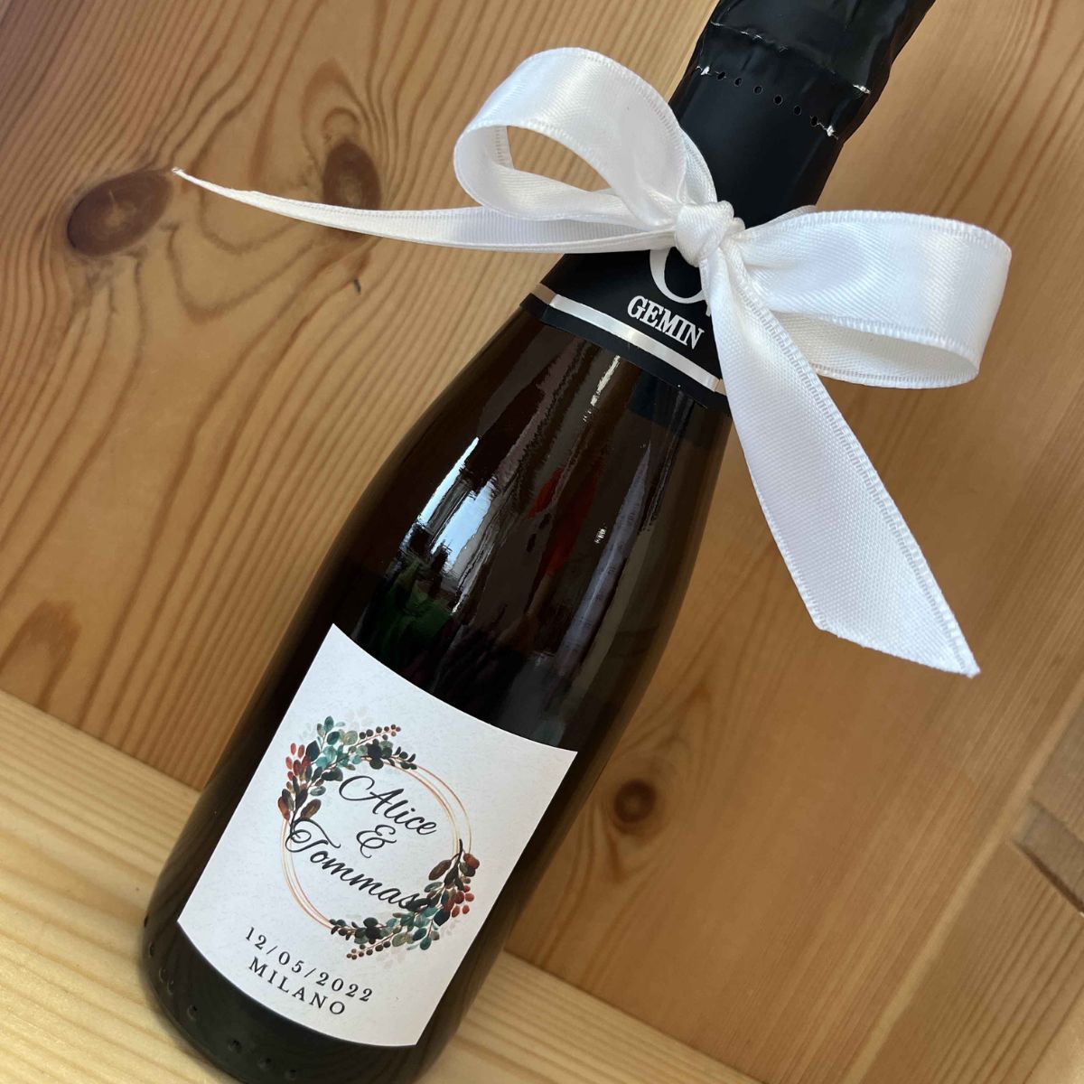 Bottiglia vino personalizzata