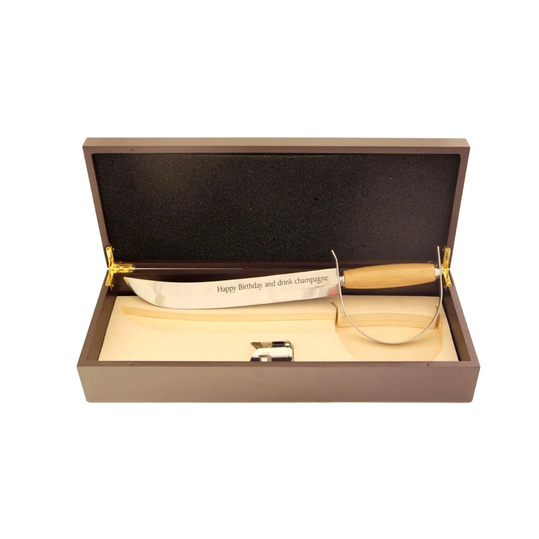 sciabole champagne personalizzate