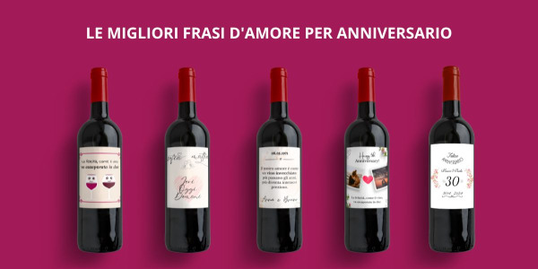 Le migliori frasi d'amore per anniversario