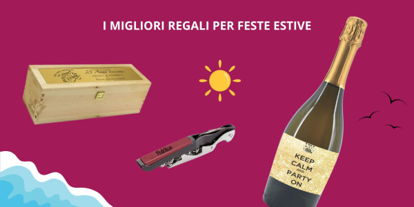 I migliori regali personalizzati per feste e compleanni estivi