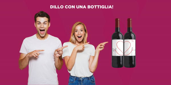 Dillo con una bottiglia: 5 etichette di vino personalizzate per l'anniversario