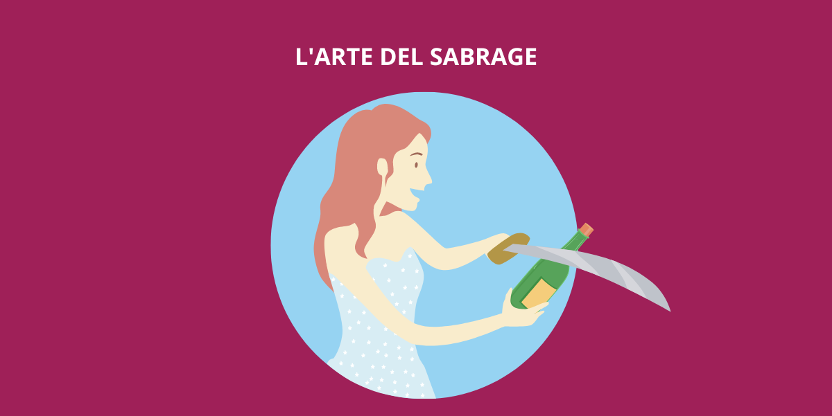 Scegli come regalo una Sciabola Personalizzata ed impara l'arte del Sabrage