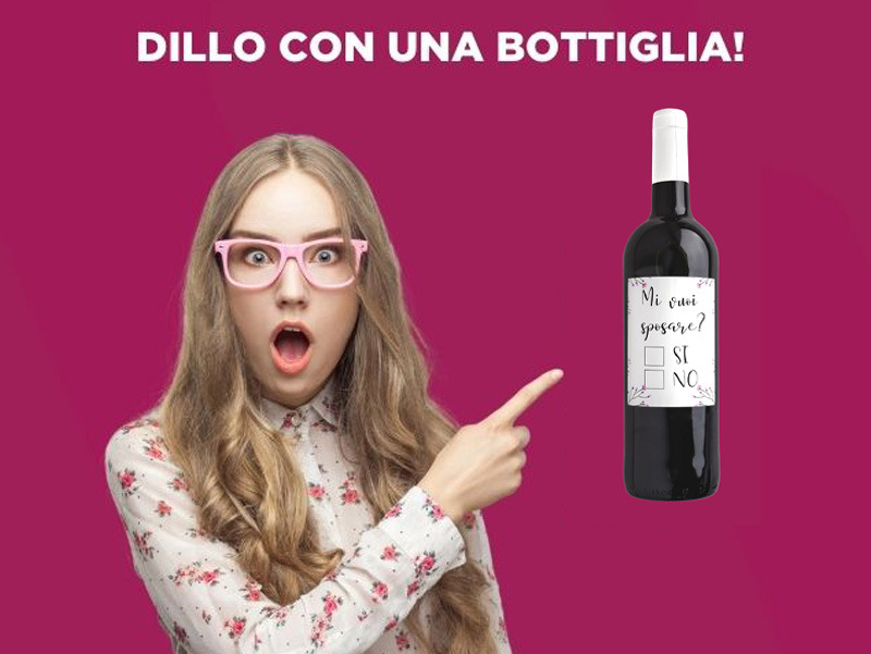 Dillo con una bottiglia: 5 etichette di vino originali e personalizzate per un'occasione speciale!